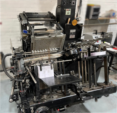 Original Heidelberg GTP 13" x 18"
