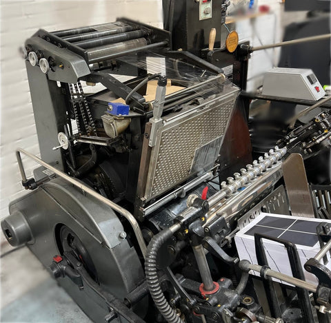 Original Heidelberg GTP 13" x 18"