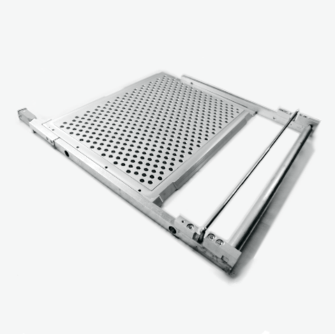 Heidelberg GTP Platen 13" x 18" Heater Plate with CMI Quick Release Unwind Bar System